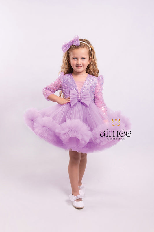 Bright Violet Princess Dress