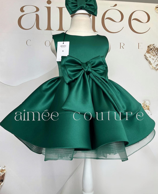 Emerald Ocean Twirl Dress